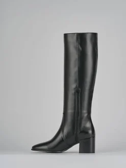 Hot Stivali tacco 6cm pelle Donna Stivali Tacco Alto