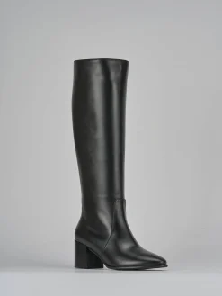 Hot Stivali tacco 6cm pelle Donna Stivali Tacco Alto