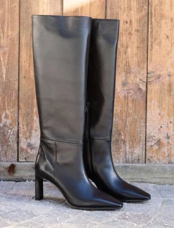 Best Stivali tacco 8cm pelle Donna Stivali Tacco Alto