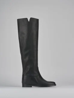 Sale Stivali tacco 2cm pelle Donna Stivali Tacco Basso