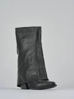 Clearance Stivali tacco 7cm pelle Donna Stivali Tacco Alto