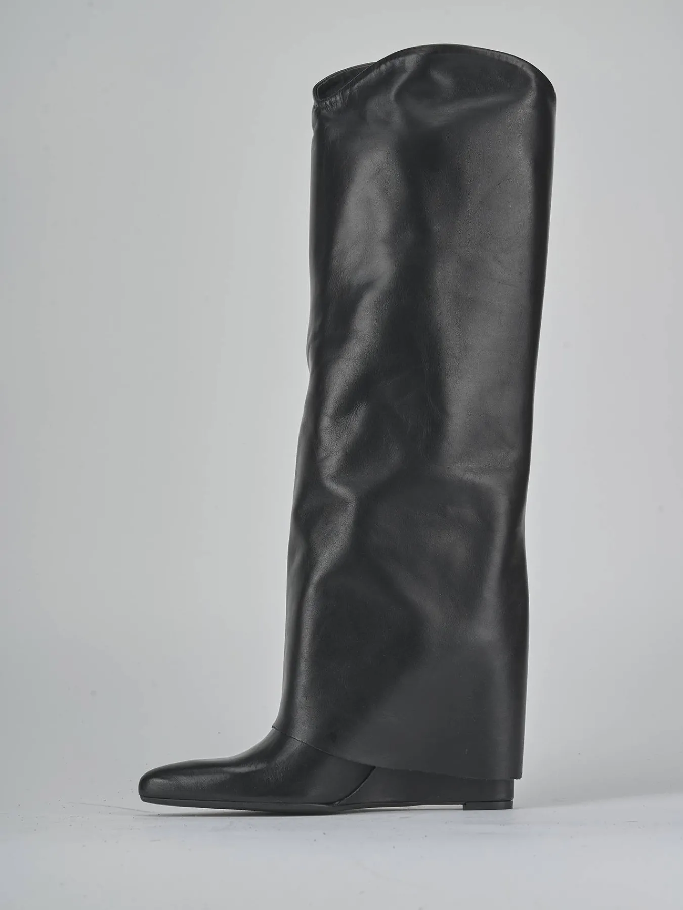 Hot Stivali tacco 10cm pelle Donna Stivali Tacco Alto