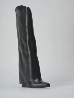 Hot Stivali tacco 10cm pelle Donna Stivali Tacco Alto