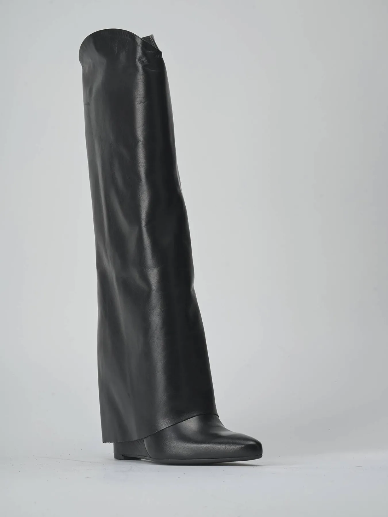 Hot Stivali tacco 10cm pelle Donna Stivali Tacco Alto