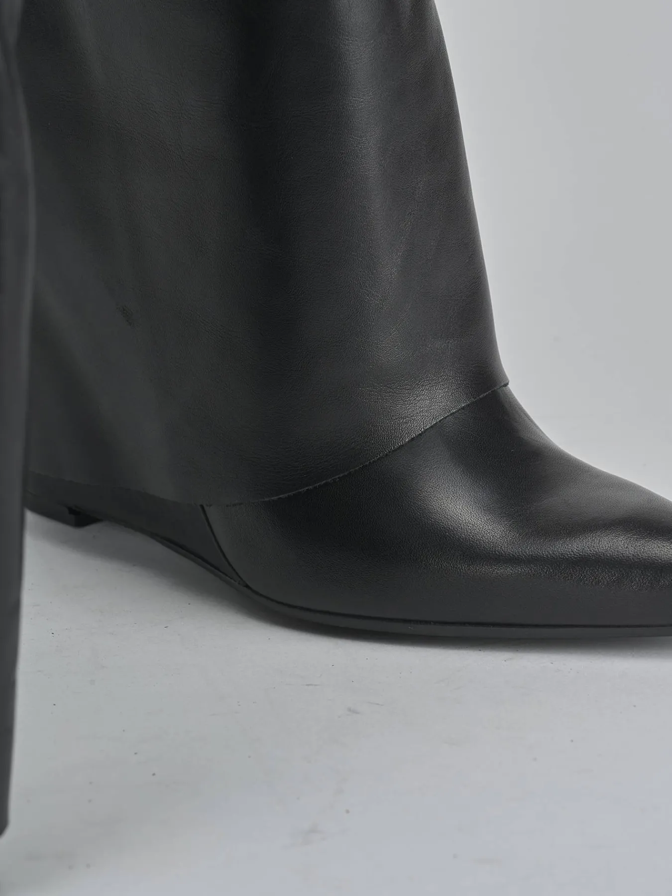 Hot Stivali tacco 10cm pelle Donna Stivali Tacco Alto