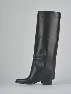 Clearance Stivali tacco 8cm pelle Donna Stivali Tacco Alto