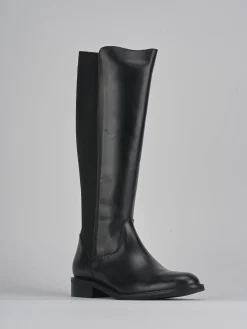 Discount Stivali tacco 3cm pelle Donna Stivali Tacco Basso