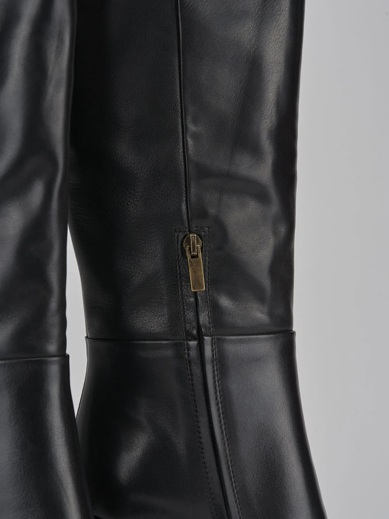 Outlet Stivali tacco 9cm pelle Donna Stivali Tacco Alto