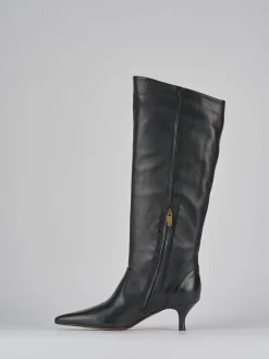 New Stivali tacco 5cm pelle Donna Stivali Tacco Alto