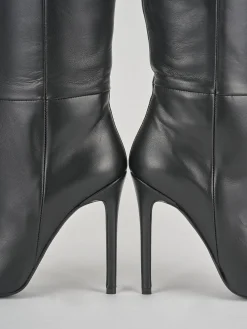 Best Stivali tacco 10cm pelle Donna Stivali Tacco Alto