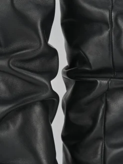 Stivali tacco 9cm pelle Donna Stivali Tacco Alto