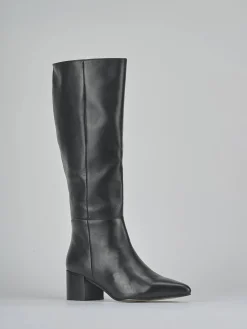 Stivali tacco 5cm pelle Donna Stivali Tacco Alto