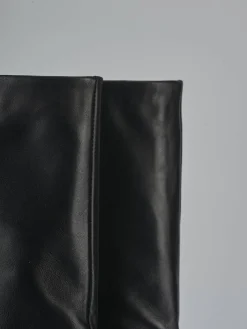 Outlet Stivali tacco 8cm pelle Donna Stivali Tacco Alto