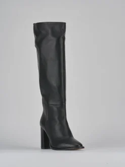 Sale Stivali tacco 9cm pelle Donna Stivali Tacco Alto