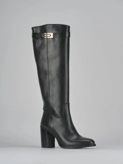 Clearance Stivali tacco 8cm pelle Donna Stivali Tacco Alto