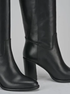 Clearance Stivali tacco 8cm pelle Donna Stivali Tacco Alto