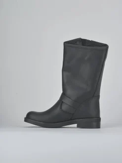 Discount Stivali tacco 3cm pelle Donna Stivali Tacco Basso