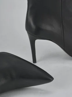 Sale Stivali tacco 7cm pelle Donna Stivali Tacco Alto