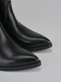 Stivali tacco 4cm pelle Donna Stivali Tacco Basso