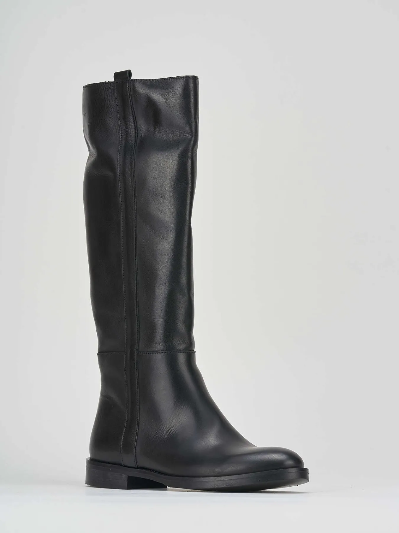 Best Stivali tacco 2cm pelle Donna Stivali Tacco Basso