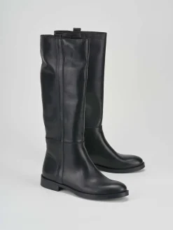 Best Stivali tacco 2cm pelle Donna Stivali Tacco Basso