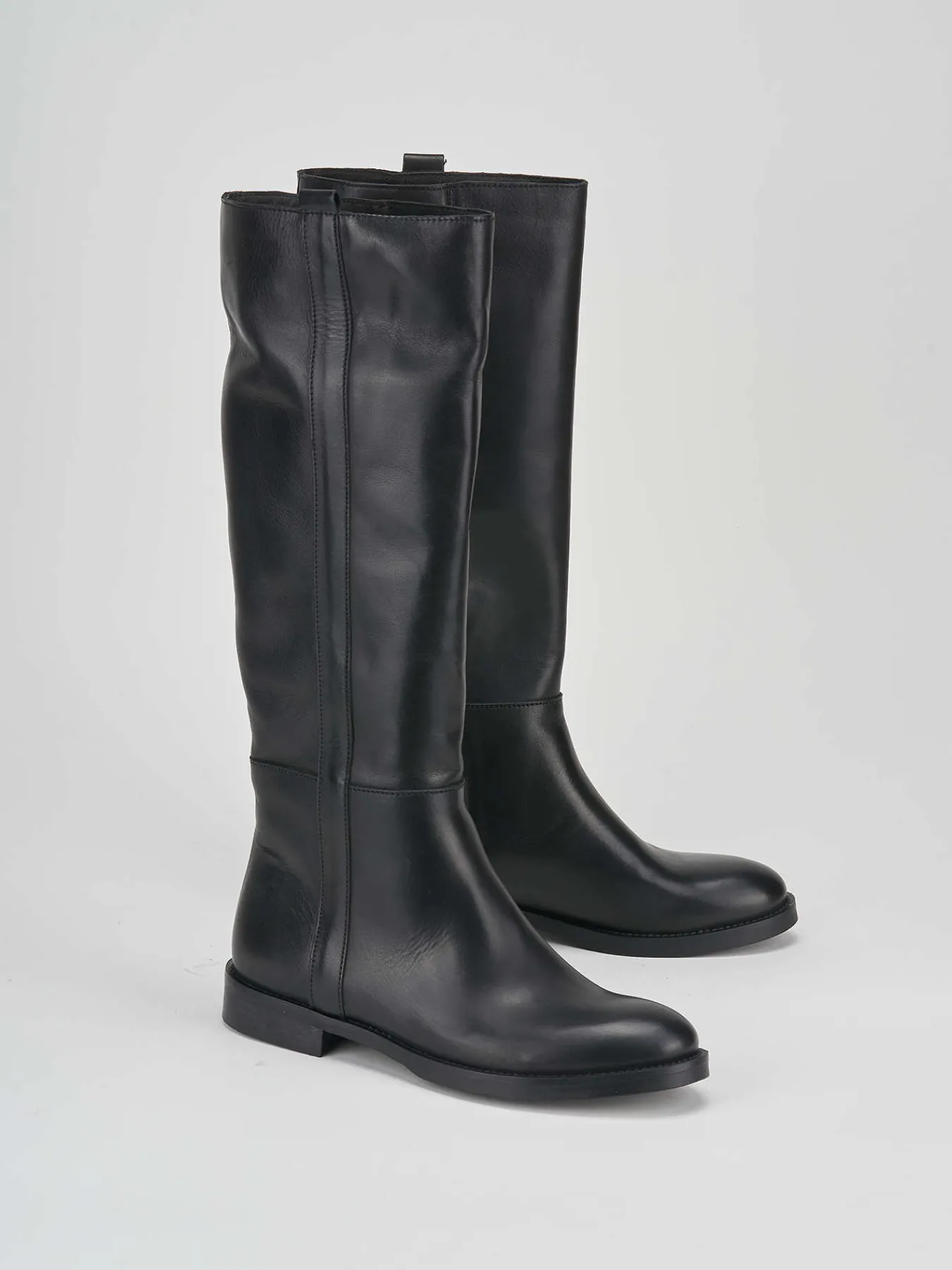 Best Stivali tacco 2cm pelle Donna Stivali Tacco Basso