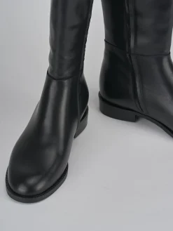 Online Stivali tacco 2cm pelle Donna Stivali Tacco Basso