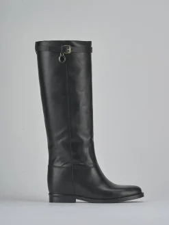 Best Stivali tacco 2cm pelle Donna Stivali Tacco Basso