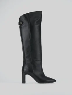 New Stivali tacco 8cm pelle Donna Stivali Tacco Alto