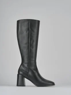 Online Stivali tacco 7cm pelle Donna Stivali Tacco Alto