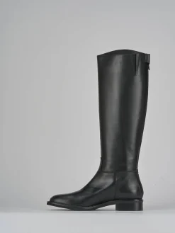 Online Stivali tacco 3cm pelle Donna Stivali Tacco Basso