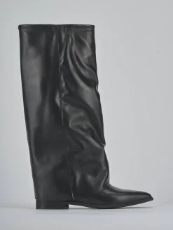 Discount Stivali tacco 2cm pelle Donna Stivali Tacco Basso