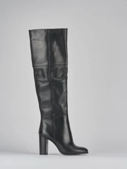 Clearance Stivali tacco 8cm pelle Donna Stivali Tacco Alto