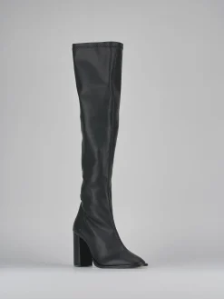 Online Stivali tacco 8cm pelle Donna Stivali Tacco Alto