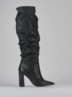 Hot Stivali tacco 9cm pelle Donna Stivali Tacco Alto