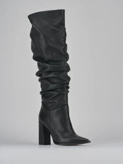 Hot Stivali tacco 9cm pelle Donna Stivali Tacco Alto