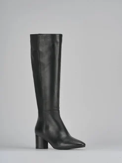 Online Stivali tacco 5cm pelle Donna Stivali Tacco Alto