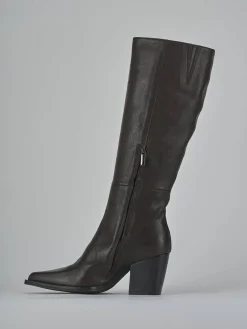 Online Stivali tacco 8cm pelle Donna Stivali Tacco Alto