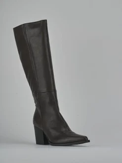 Online Stivali tacco 8cm pelle Donna Stivali Tacco Alto