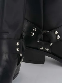 Best Stivali tacco 4cm pelle Donna Stivali Tacco Basso