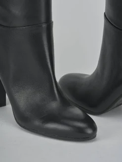 Hot Stivali tacco 9cm pelle Donna Stivali Tacco Alto