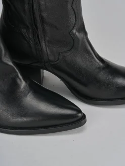 Stivali tacco 7cm pelle Donna Stivali Tacco Alto