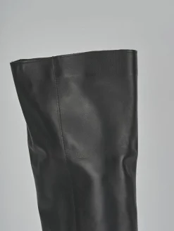 Discount Stivali tacco 4cm pelle Donna Stivali Tacco Basso