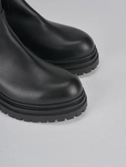 Online Stivali tacco 3cm pelle Donna Stivali Tacco Basso