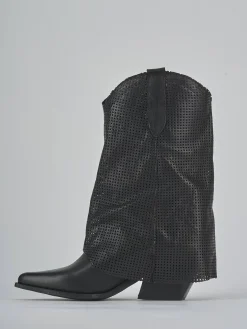 Online Stivali tacco 7cm pelle Donna Stivali Tacco Alto