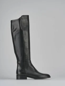 Clearance Stivali tacco 2cm pelle Donna Stivali Tacco Basso