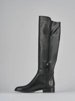 Clearance Stivali tacco 2cm pelle Donna Stivali Tacco Basso