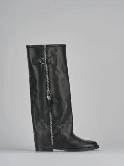 Best Stivali tacco 2cm pelle Donna Stivali Tacco Basso