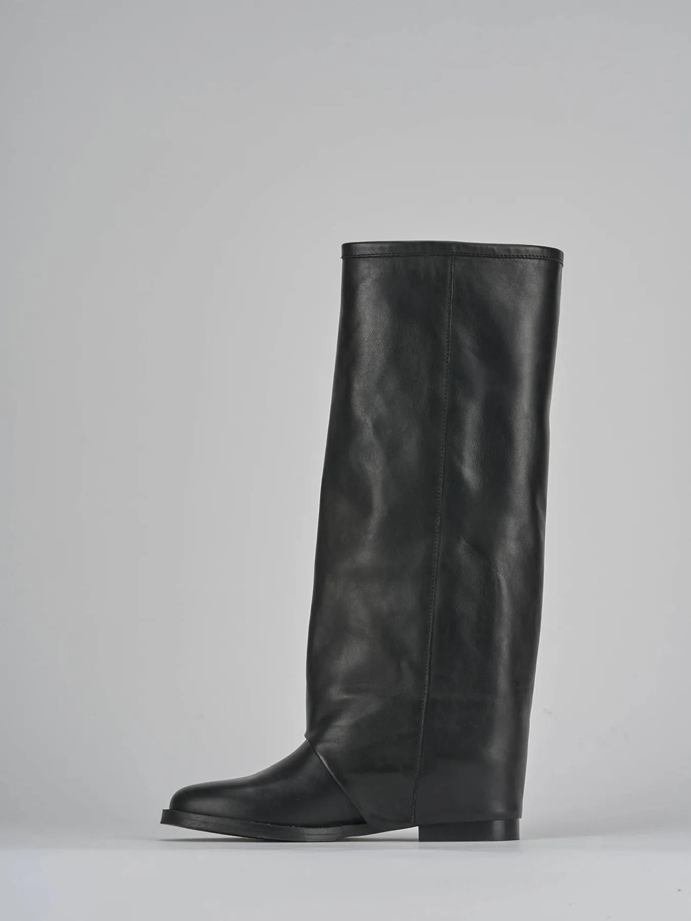 Best Stivali tacco 2cm pelle Donna Stivali Tacco Basso