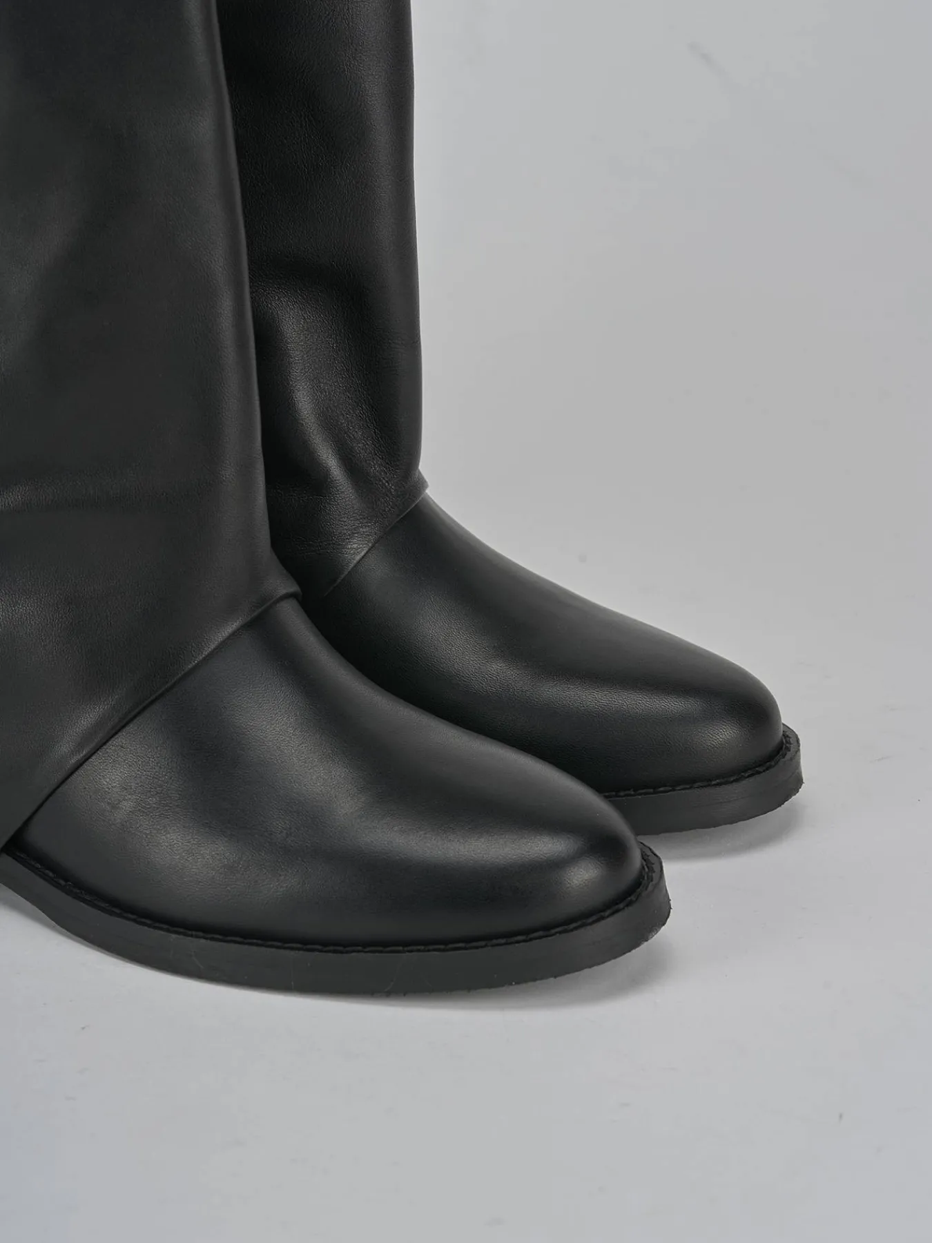 Best Stivali tacco 2cm pelle Donna Stivali Tacco Basso